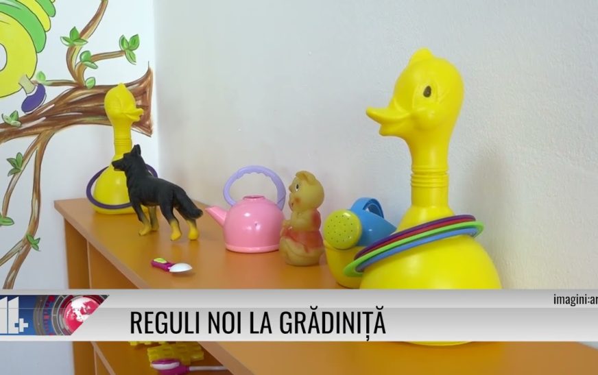 Reguli noi la grădiniță