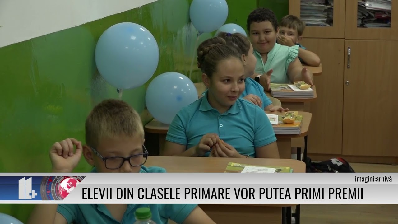 Elevii din clasele primare vor putea primi premii!