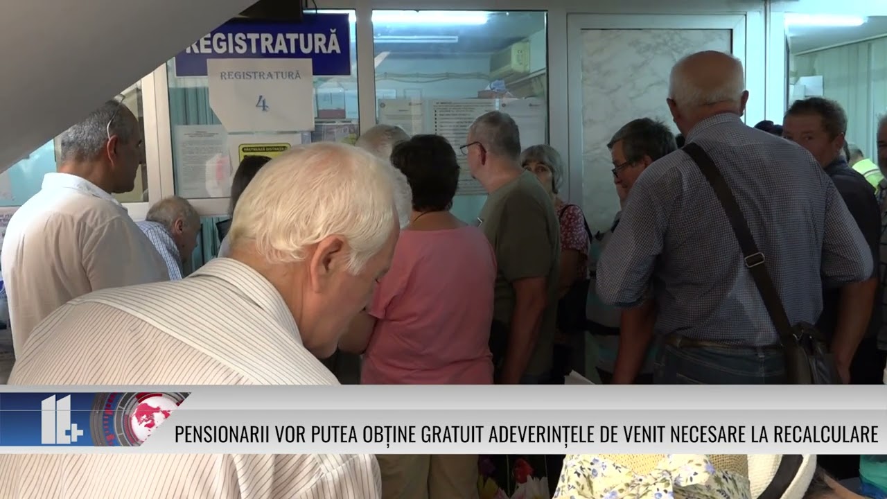 Pensionarii vor putea obține gratuit adeverințele de venit necesare la recalculare!