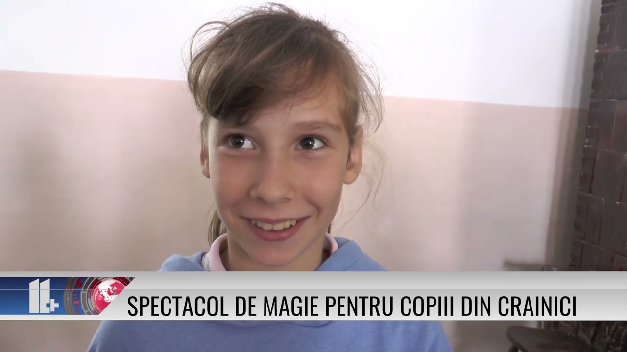 Spectacol de magie pentru copiii din Crainici