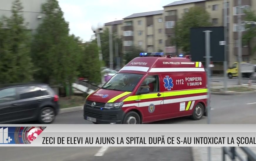 Zeci de elevi au ajuns la spital după ce s-au intoxicat la școală!