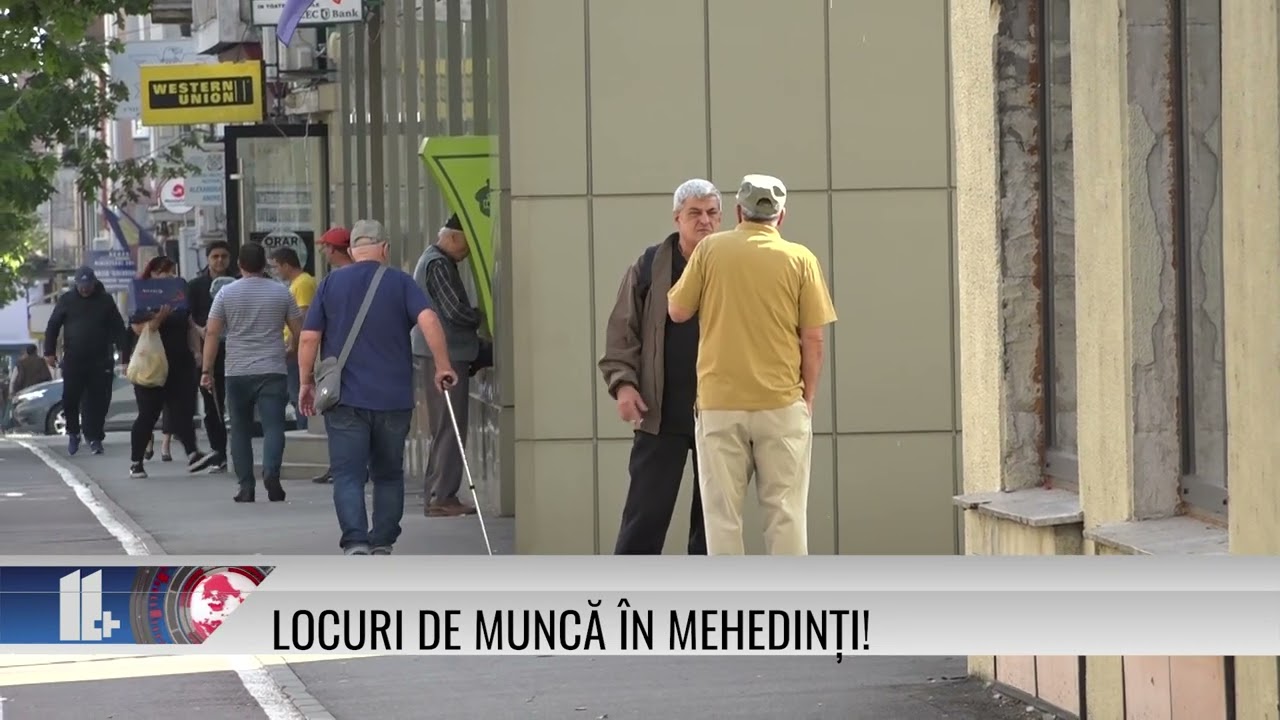 Locuri de muncă în Mehedinți!