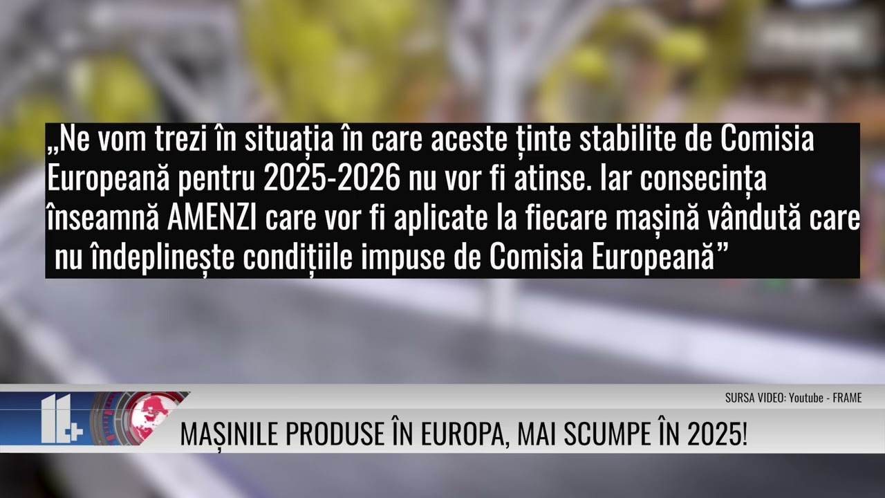 Mașinile produse în Europa, mai scumpe în 2025!