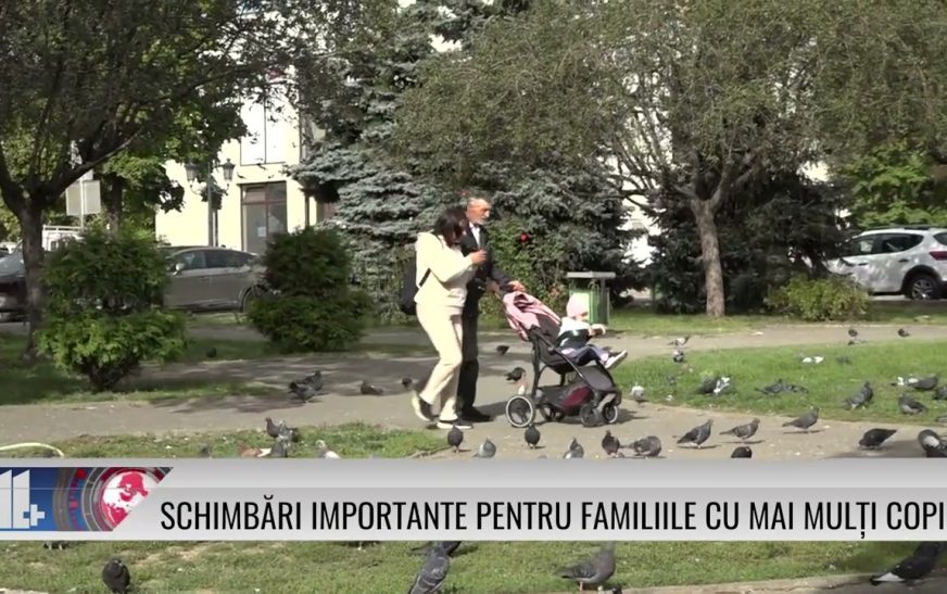 Schimbări importante pentru familiile cu mai mulți copii!