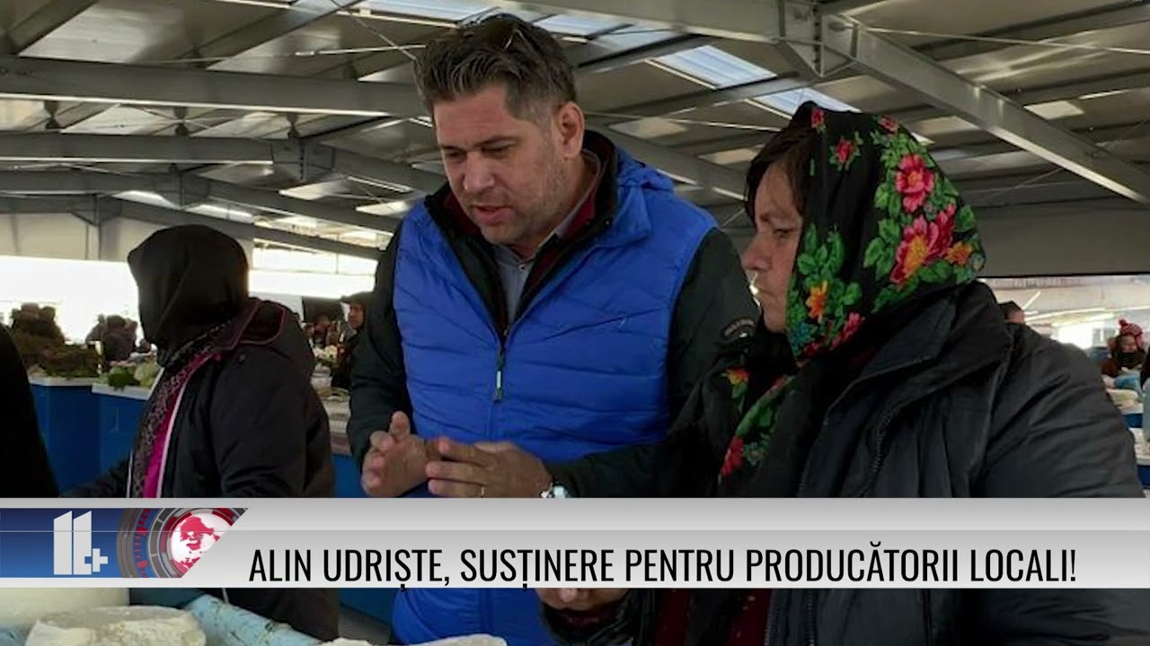 Alin Udriște, susținere pentru producătorii locali!