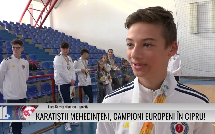 Karatiștii mehedințeni, campioni europeni în Cipru!