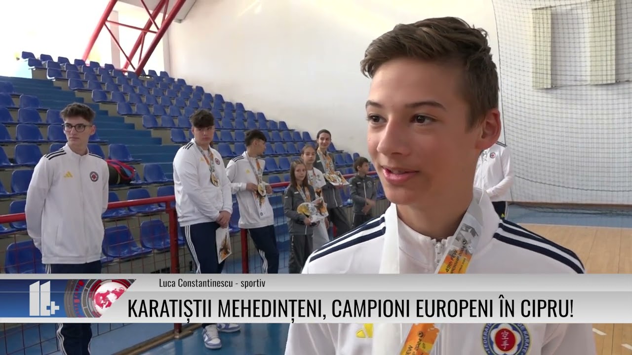 Karatiștii mehedințeni, campioni europeni în Cipru!