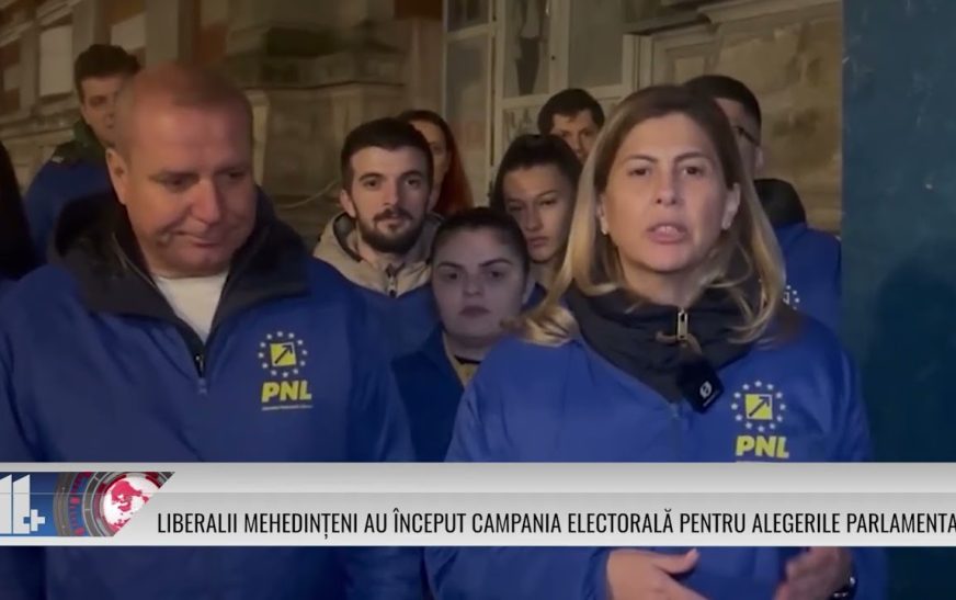 Liberalii mehedințeni au început campania electorală pentru alegerile parlamentare!