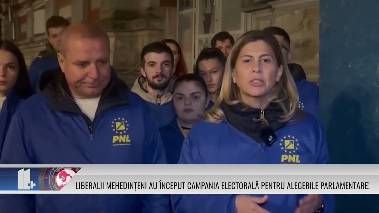 Liberalii mehedințeni au început campania electorală pentru alegerile parlamentare!