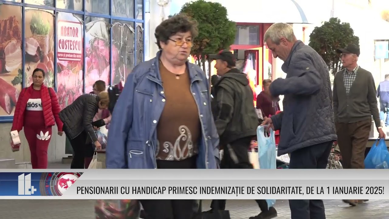 Pensionarii cu handicap primesc indemnizație de solidaritate, de la 1 ianuarie 2025!