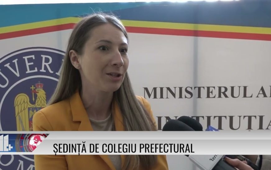 Ședință de Colegiu Prefectural!