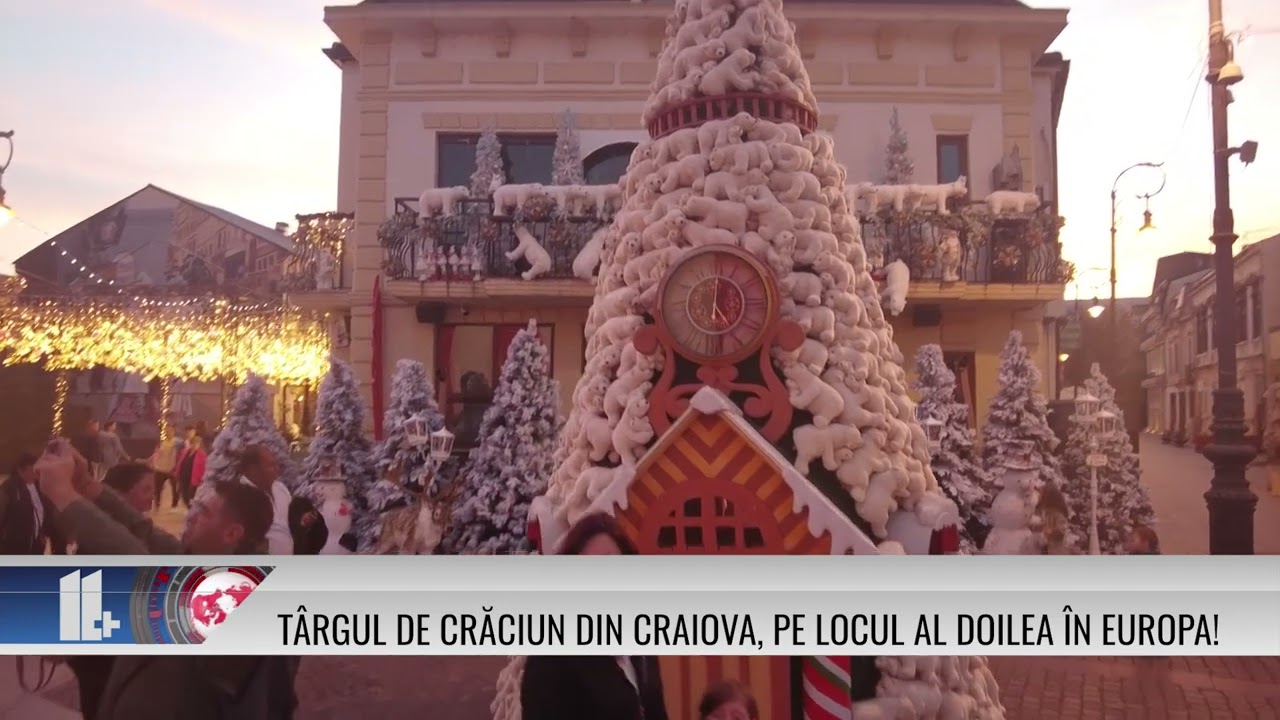 Târgul de Crăciun din Craiova, pe locul al doilea în Europa!