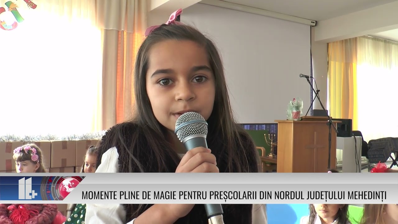 Momente pline de magie pentru preșcolarii din nordul județului Mehedinți!