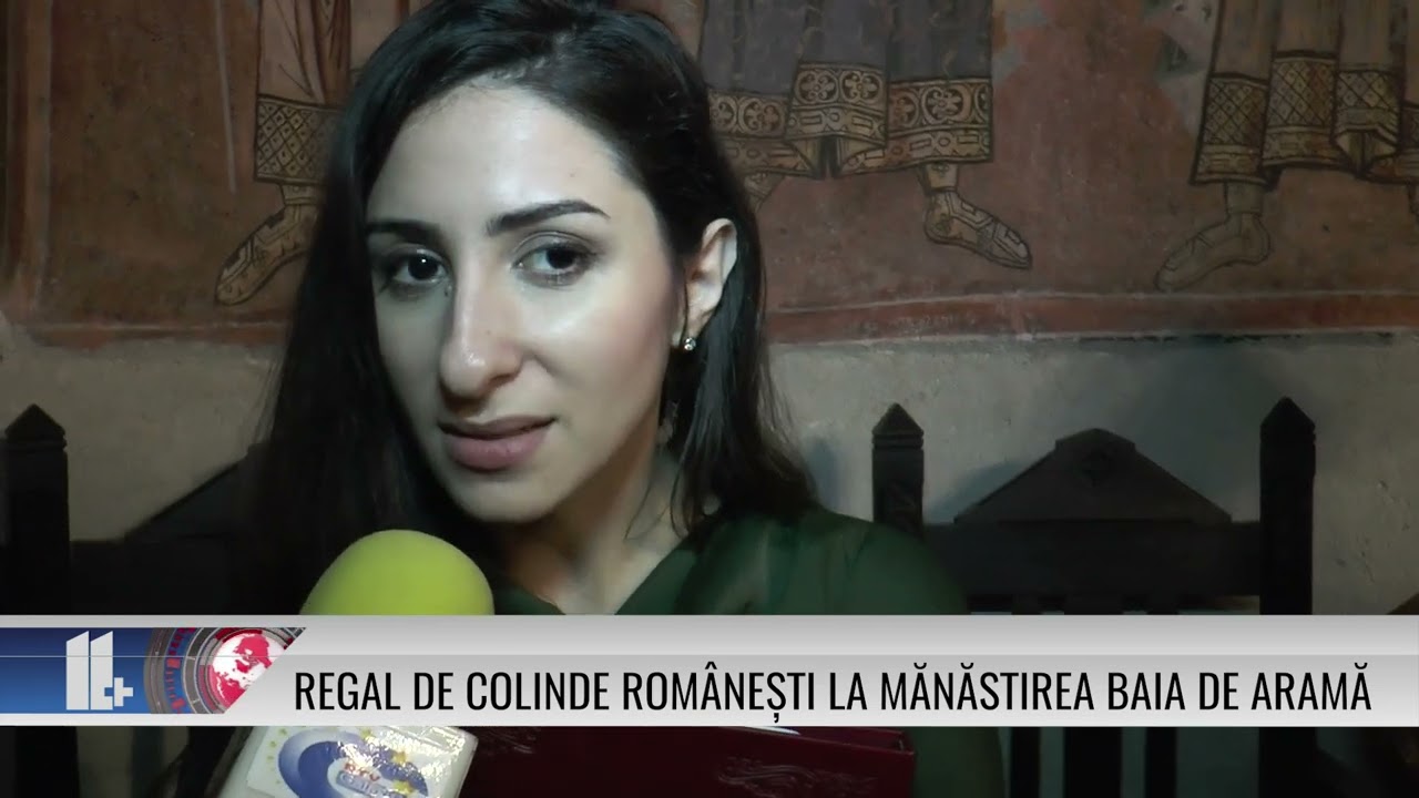 Regal de colinde românești la Mănăstirea Baia de Aramă!