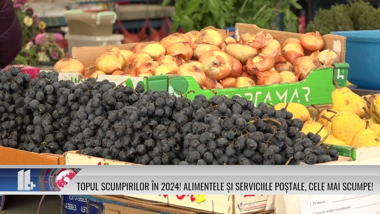 Topul scumpirilor în 2024! Alimentele și serviciile poștale, cele mai scumpe!