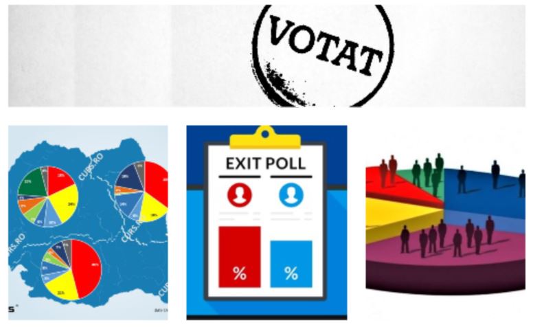 EXIT-POLL-urile, efectuate de trei case de sondare!