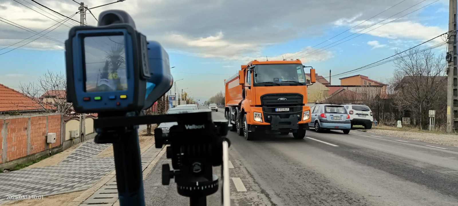 Polițiștii sunt în trafic cu sistemul radar e-SIGUR!