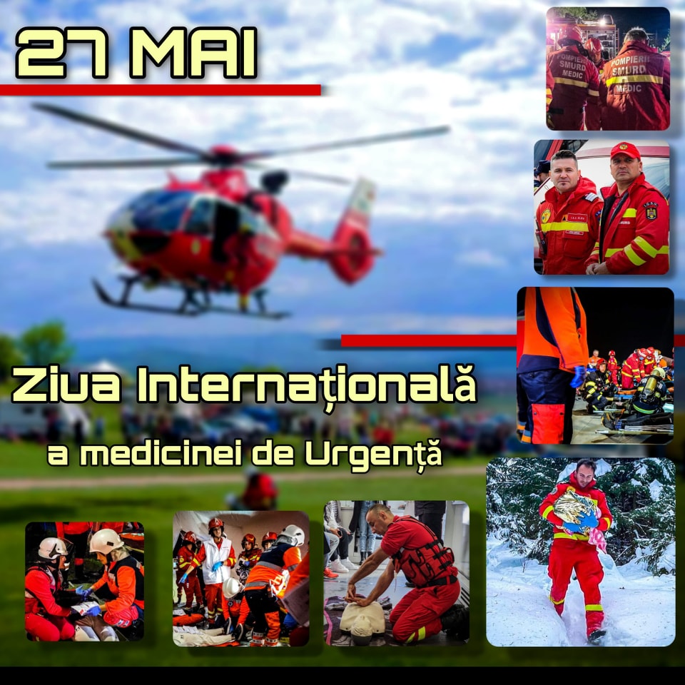 27 mai, Ziua Medicinei de Urgență!